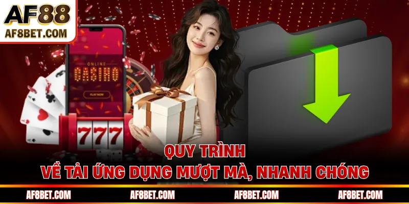 Quy trình về tải ứng dụng mượt mà, nhanh chóng